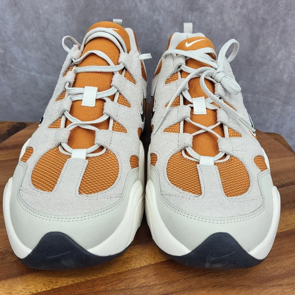 Nike Tech Hera Sneakers Mens 14 Monarch‎ Black Light Bone New Shoes FJ9532-800